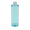 8 oz. Clear PET Cylindrical Bottle with 24/410 Neck (Caps sold separately)